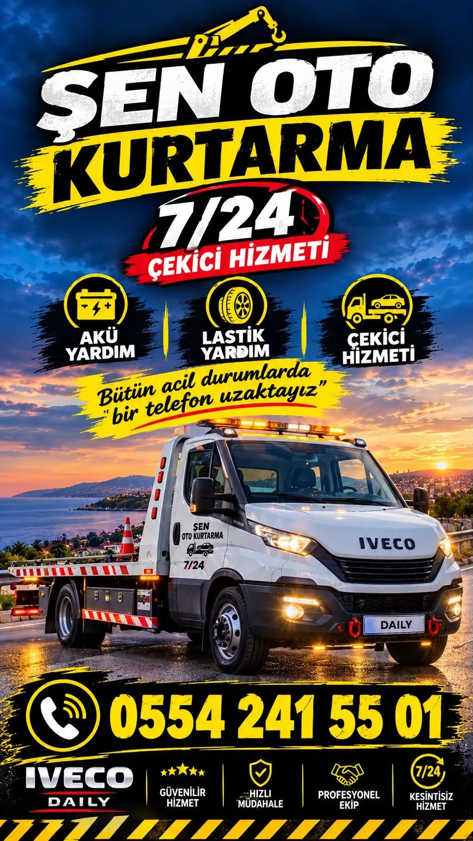 İlkadım 7/24 Oto Kurtarma